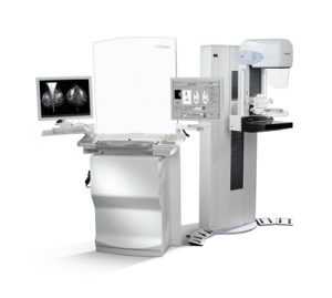 Picture of mammography unit